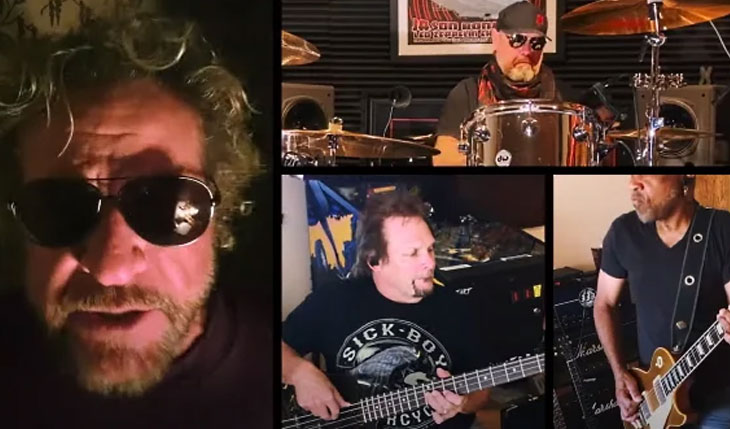 SAMMY HAGAR & THE CIRCLE: Assista cover de “Don’t Tell Me (What Love Can Do)” do VAN HALEN