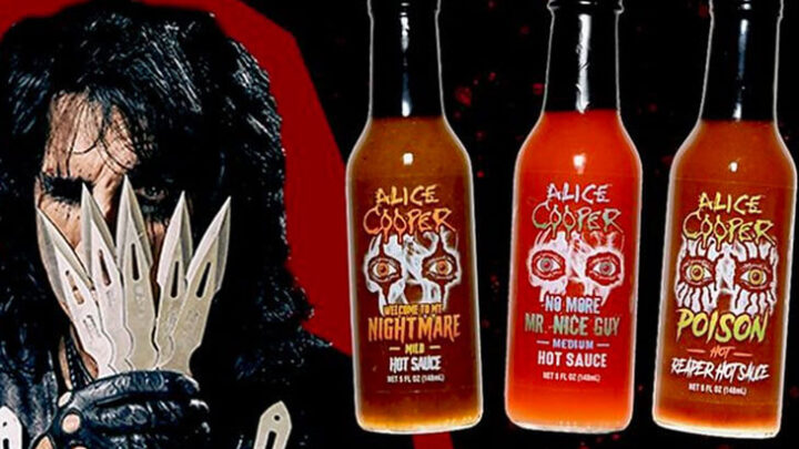 Alice Cooper: Lançando nova linha de molhos picantes