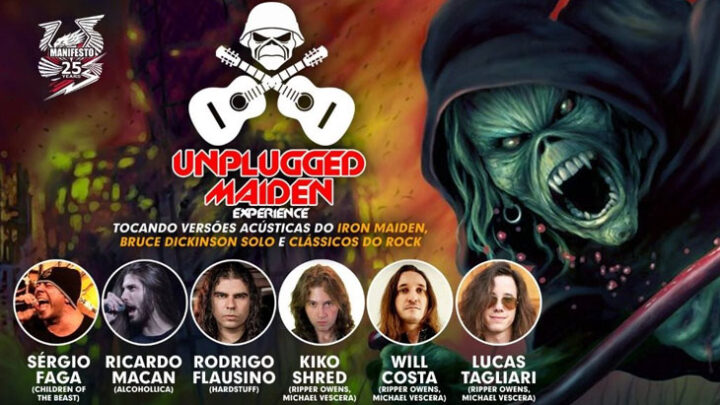 Sergio Faga: Iron Maiden acústico? Vocalista do Children of The Beast fará live no Youtube do Manifesto Bar