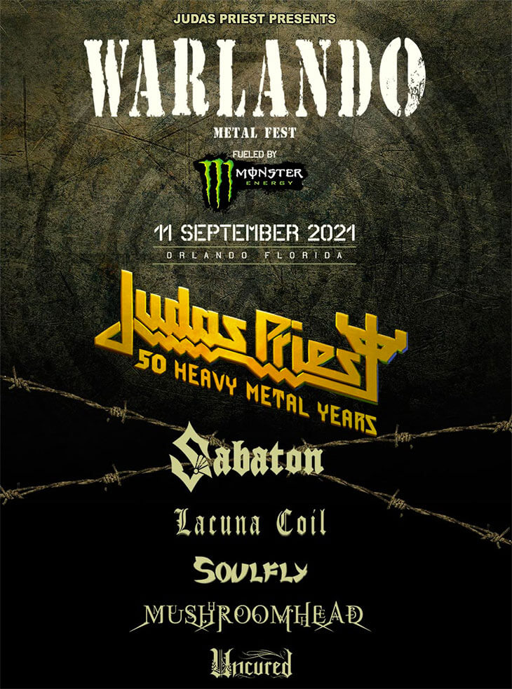 judas priest festival Warlando Metal Fest