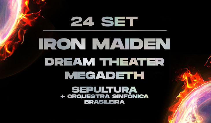 Rock in Rio 2021: Iron Maiden, Dream Theater, Megadeth e Sepultura confirmados