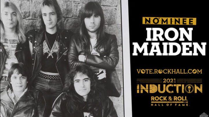 Iron Maiden: Banda é indicada para Rock & Roll Hall Of Fame 2021