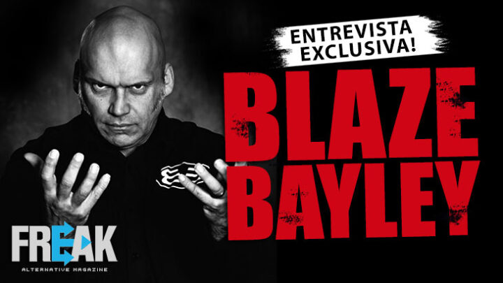 Entrevista Exclusiva com o ex-vocalista do Iron Maiden, BLAZE BAYLEY!
