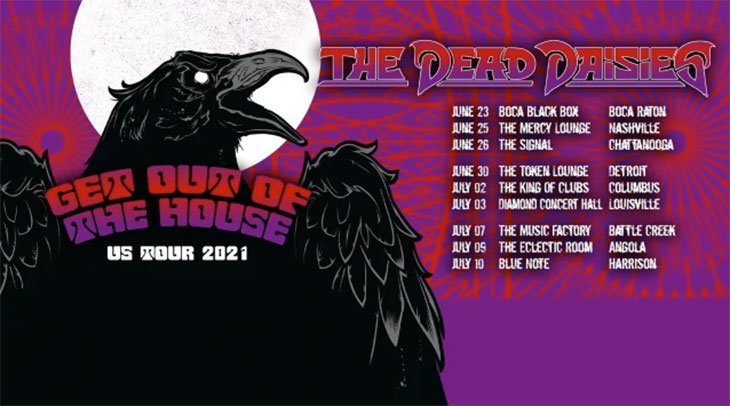 the dead daisies us tour 2021