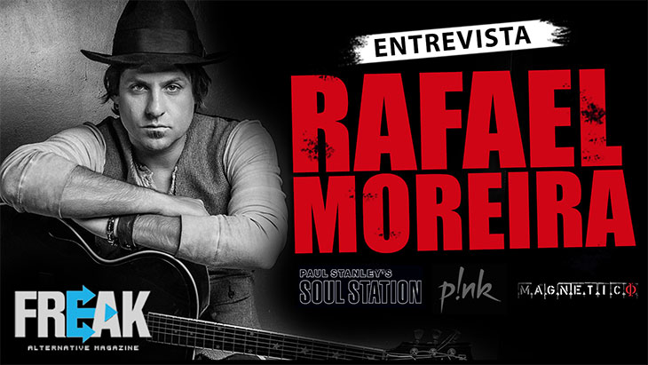 Entrevista Exclusiva com o guitarrista RAFAEL MOREIRA (Paul Stanley’s Soul Station, Magnetico)!