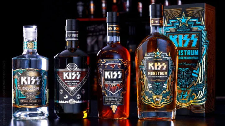 KISS: Lançam seu premiado portfólio de destilados Drink It Up by KISS nos EUA