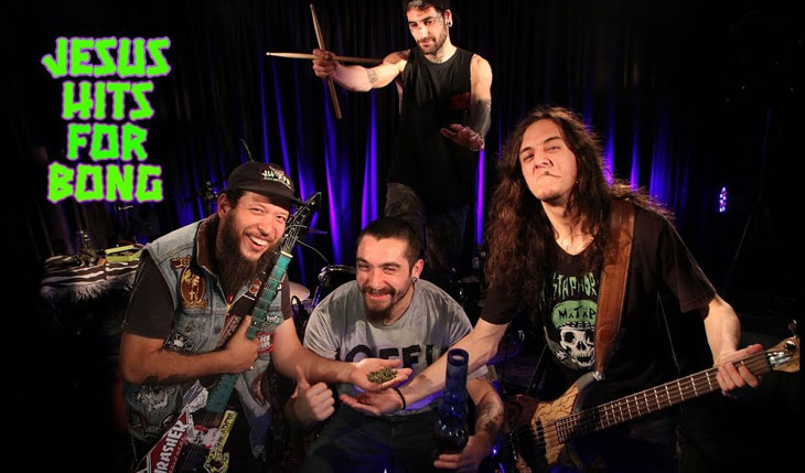 Jesus Hits for Bong: Banda curitibana lança o single “The Day i Turned Green”