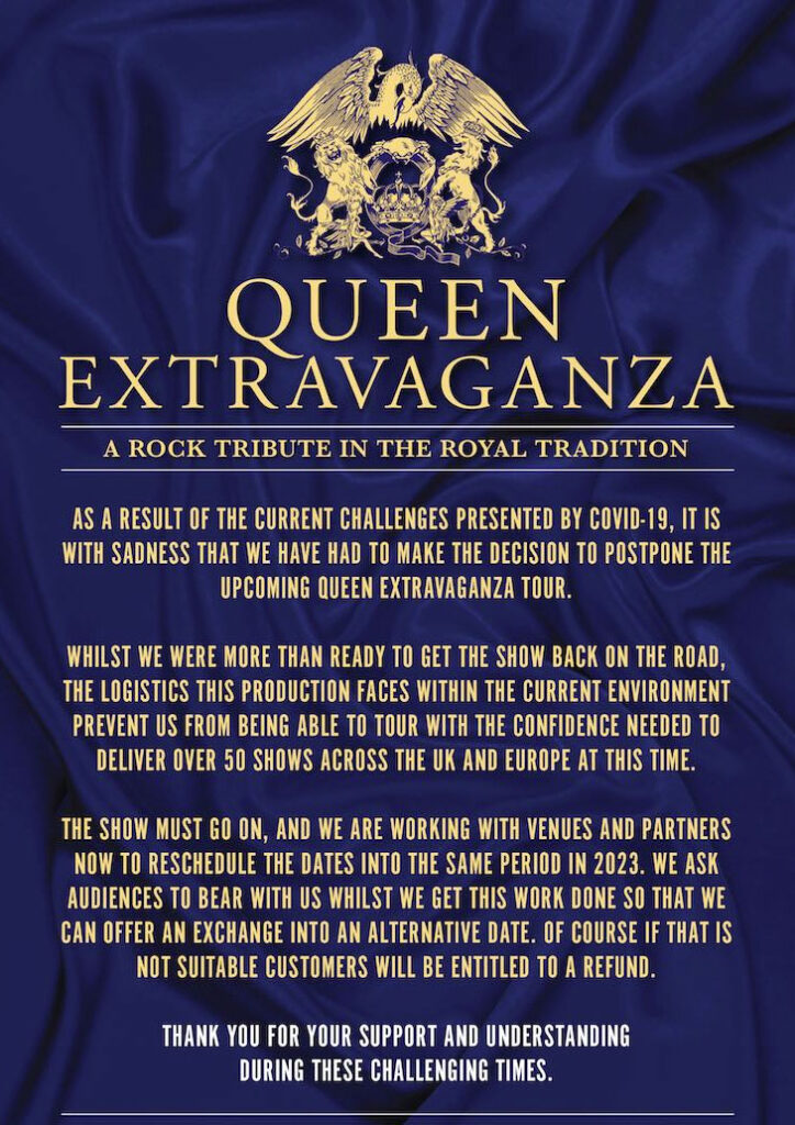 queen extravaganza