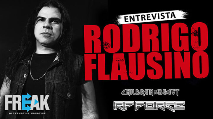 Entrevista Exclusiva com o guitarrista RODRIGO FLAUSINO (RF Force, Children Of The Beast)!