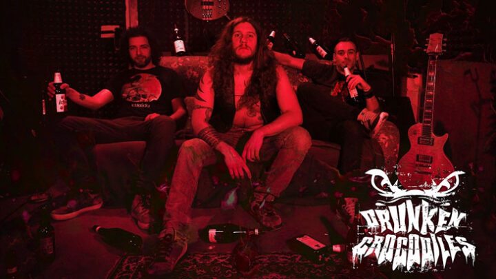 DRUNKEN CROCODILES: Mudança de line-up e novo vídeo “The Monk”