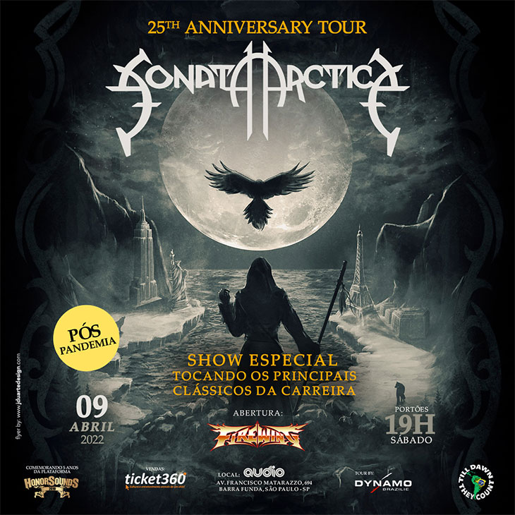 sonata arctica brasil 2022