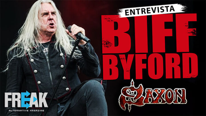 Saxon: Entrevista exclusiva com o vocalista Biff Byford