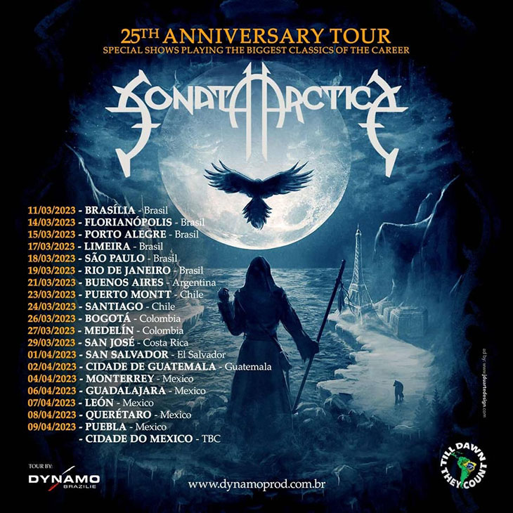 sonata arctica tour 2023