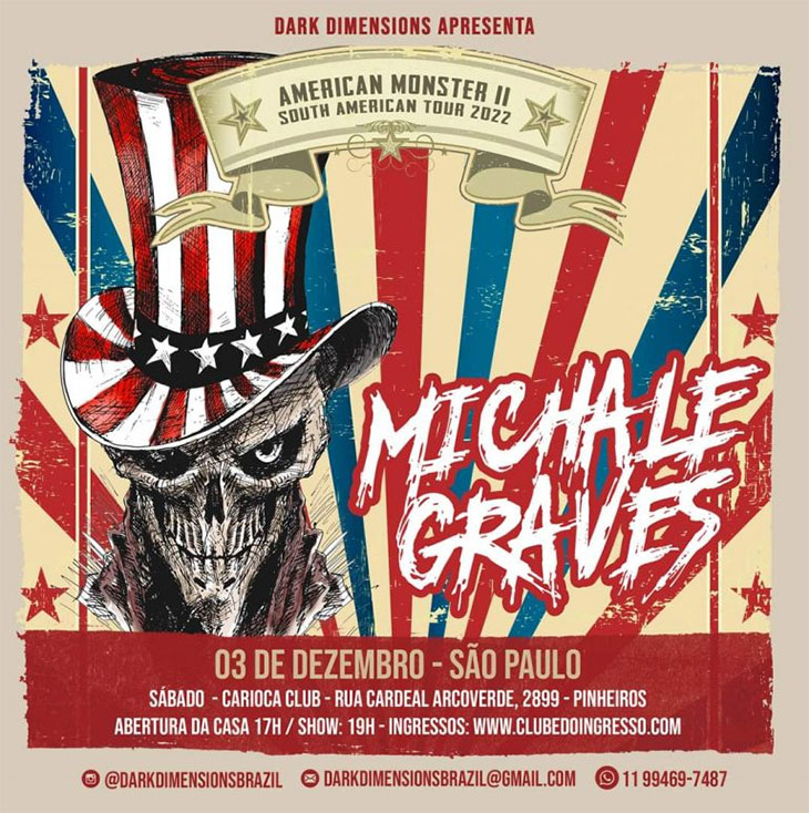 michale graves Misfits brasil 2022