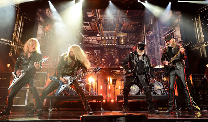 JUDAS PRIEST: Banda se apresenta com KK Downing na cerimônia do Rock And Roll Hall Of Fame