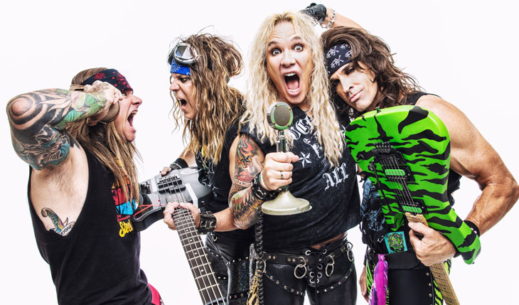 STEEL PANTHER confirma show exclusivo no Brasil