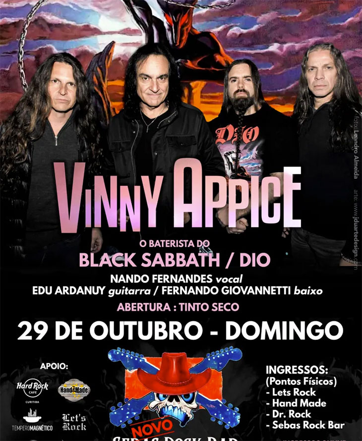 vinny appice brasil 2023