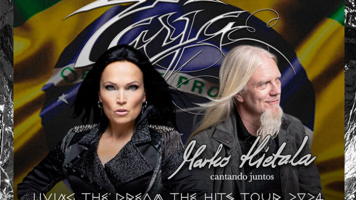 Tarja e Marko Hietala confirmam turnê histórica no Brasil