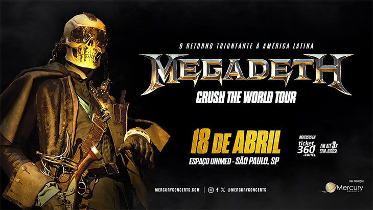 megadeth brasil 2024