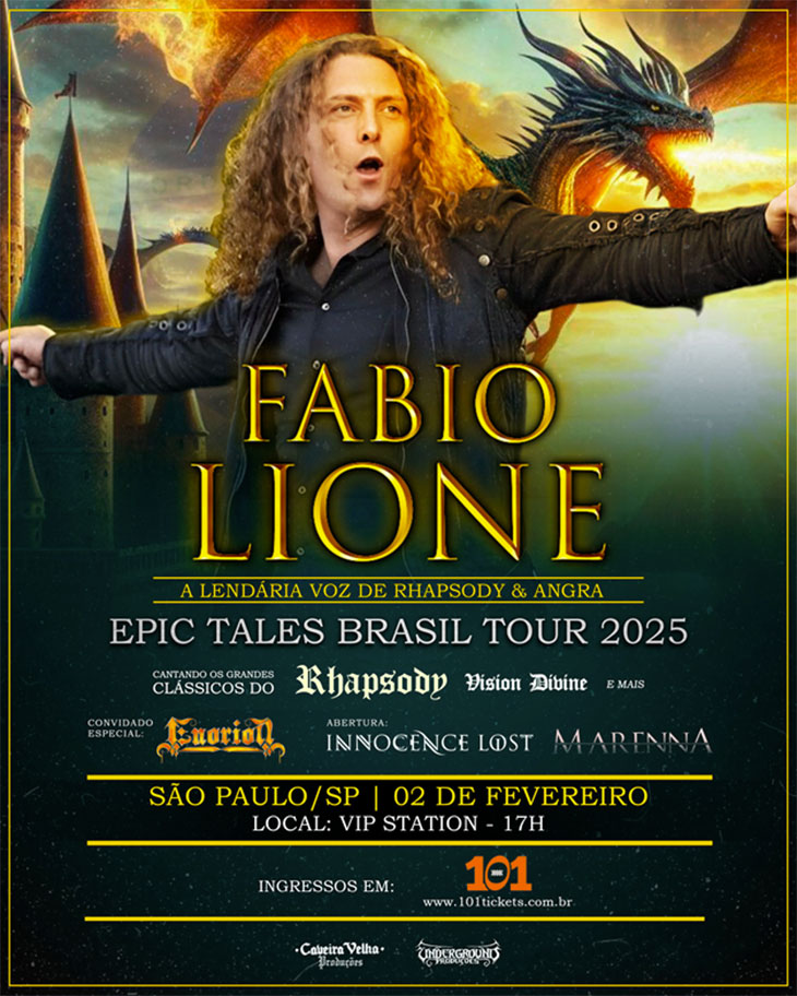 fabio lione brasil tour 2025