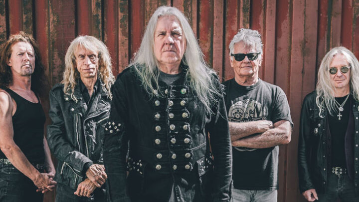 SAXON, dia 6 de maio no Opinião, em Porto Alegre/RS.