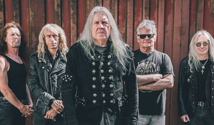 SAXON, dia 6 de maio no Opinião, em Porto Alegre/RS.