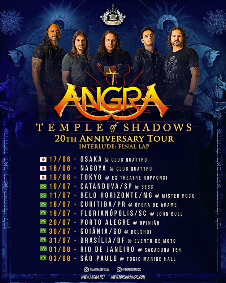 Angra tour 2025