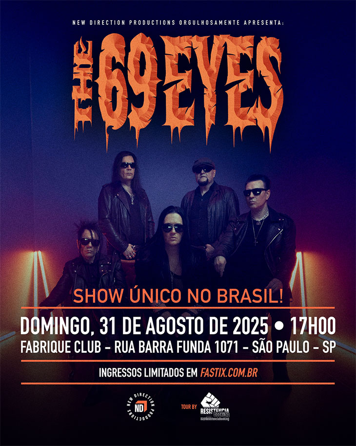 the 69 eyes brasil 2025