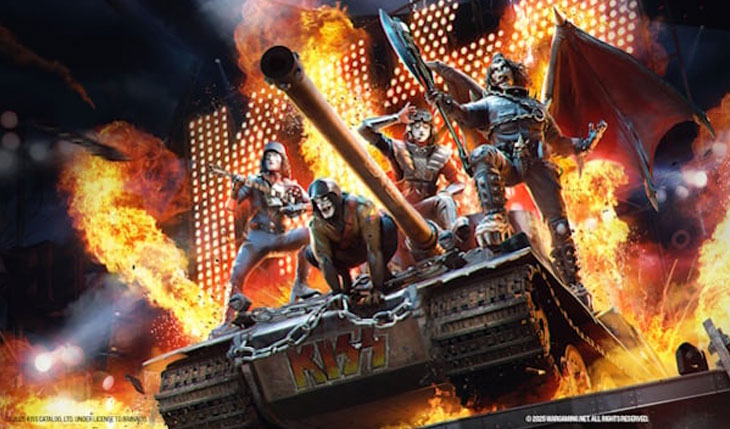 KISS dá início ao ‘Metal Fest’ em ‘World of Tanks Modern Armor’