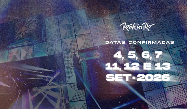 Datas do ROCK IN RIO 2026 são anunciadas