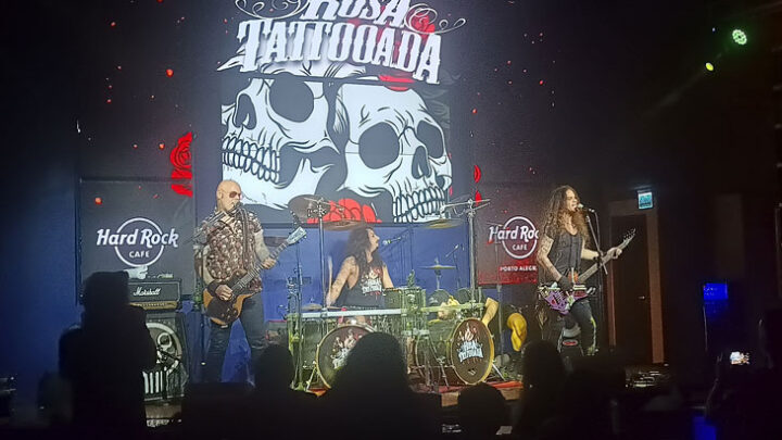 ROSA TATTOOADA volta ao Hard Rock Café Porto Alegre para um show antológico