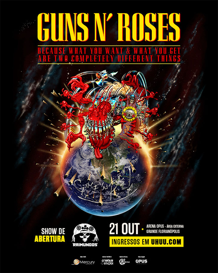 guns n roses brasil 2025