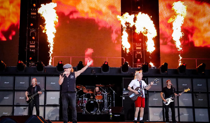 AC/DC anuncia shows extras no Brasil em 2026