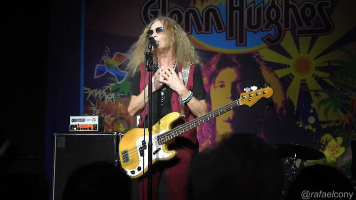GLENN HUGHES abre nova turnê pelo Brasil com show em Porto Alegre dia 11 de novembro