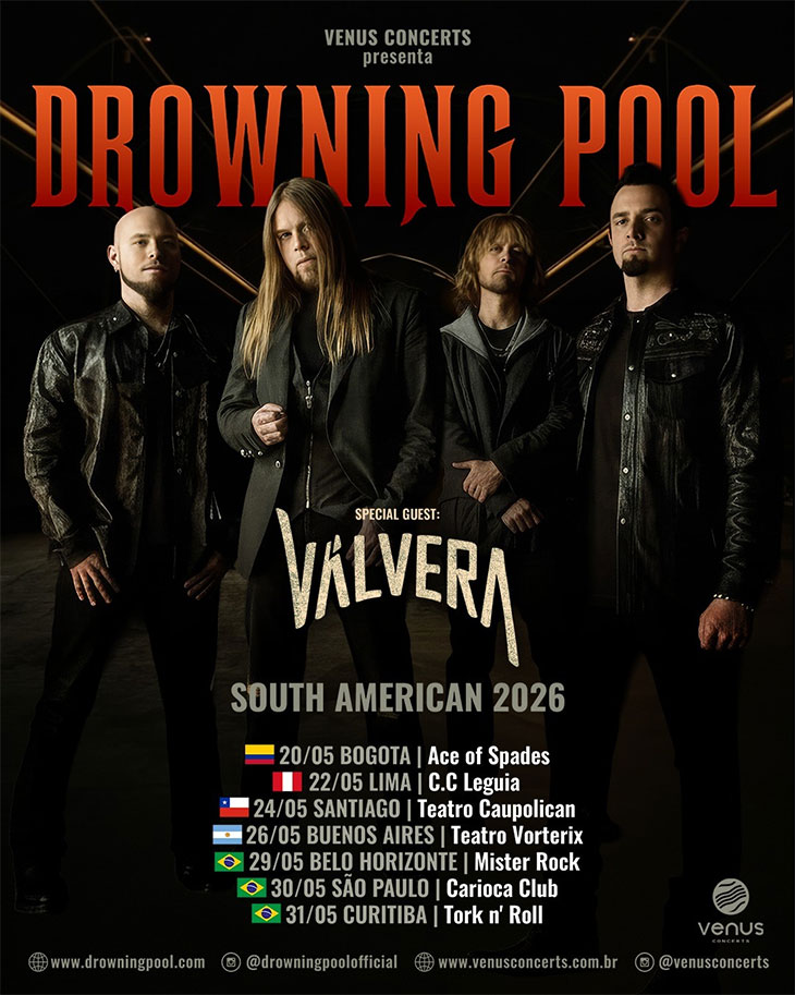 drowning pool brasil 2026