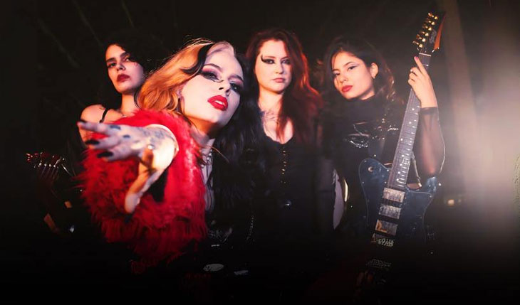 MALVADA lança videoclipe de “RNR GRL”, reforçando o protagonismo feminino no rock pesado