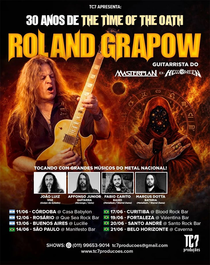 roland grapow brasil 2026