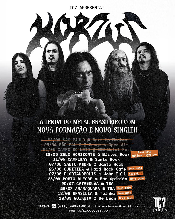 korzus tour 2026