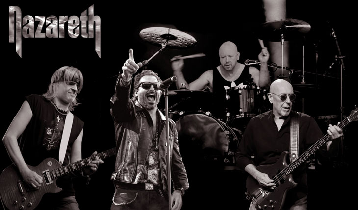 NAZARETH volta ao Brasil em julho com a Brazil Hits Tour 2026