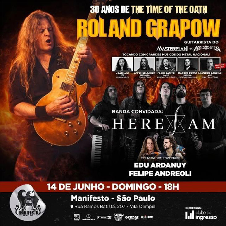 roland grapow brasil 2026