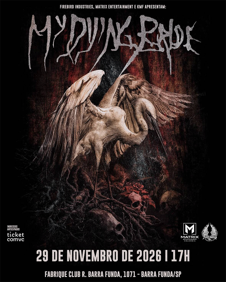 my dying bride brasil 2026