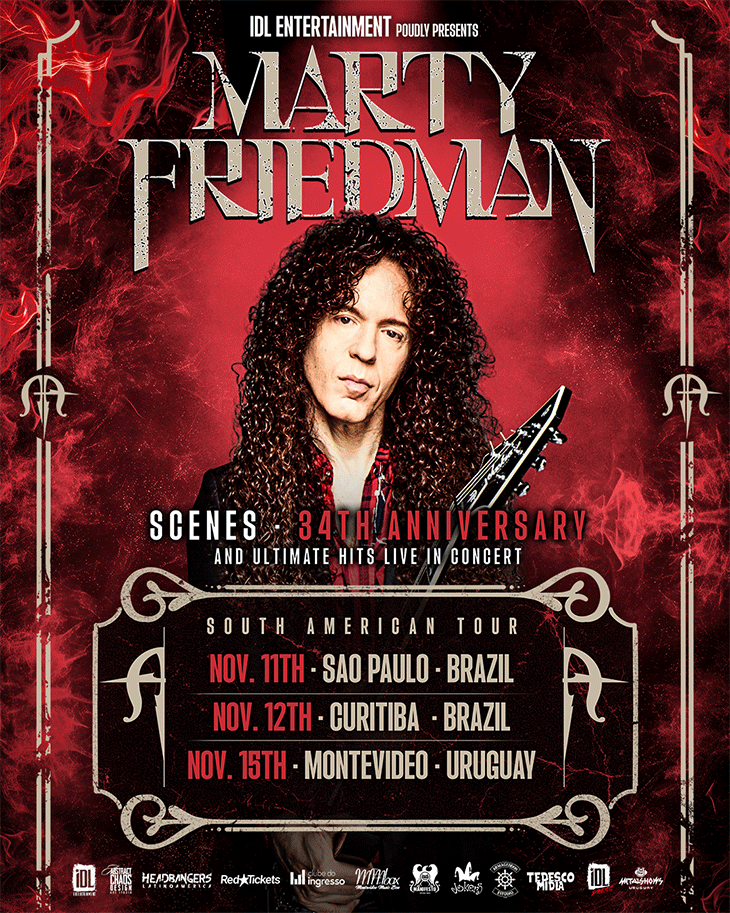 marty friedman brasil 2026